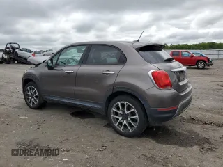 2016 FIAT 500X Trekking Plus with VIN ZFBCFYETXGP400536, listed as a Copart auction lot 55886095 with 81,308 mi miles and Clean title. Bid and sale history available at DreamBid. Image 2.