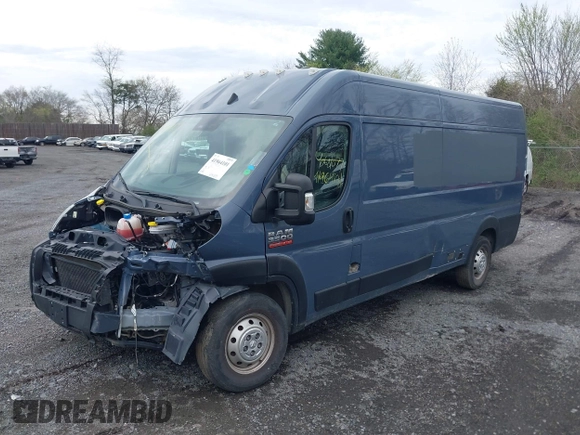 2022 Ram ProMaster Cargo with VIN 3C6MRVJG6NE116857, listed as a IAAI auction lot 41964101 with 39,863 mi miles and . Bid and sale history available at DreamBid. Image 2.