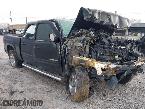2013 GMC Sierra 1500 SLT with VIN 3GTP2WE73DG108356, listed as a IAAI auction lot 41598358 with Not provided miles and . Bid and sale history available at DreamBid. Image 1.