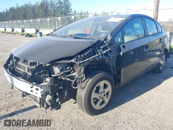 2013 Toyota Prius One with VIN JTDKN3DU7D5695238, listed as a IAAI auction lot 42034921 with 113,383 mi miles. Bid and sale history available at carsss.com. Image 18.