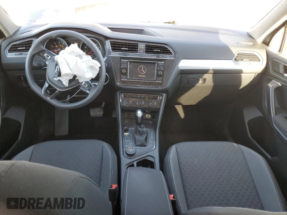 2021 Volkswagen Tiguan S with VIN 3VV0B7AXXMM082158, listed as a Copart auction lot 47312895 with 37,776 mi miles and Salvage title. Bid and sale history available at DreamBid. Image 8.