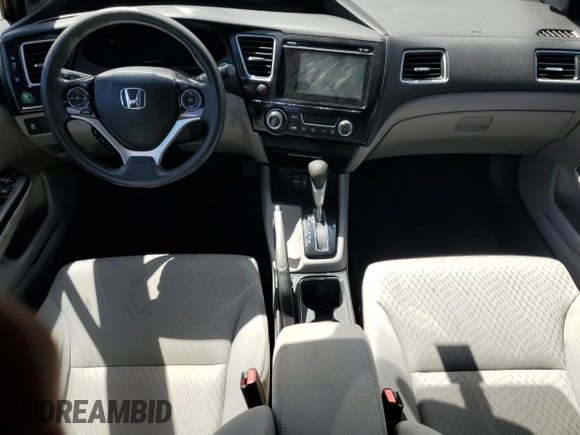 2014 Honda Civic Sedan EX with VIN 19XFB2F80EE054698, listed as a Copart auction lot 89171955 with 0 mi miles and Salvage Title. Bid and sale history available at carsss.com. Image 8.