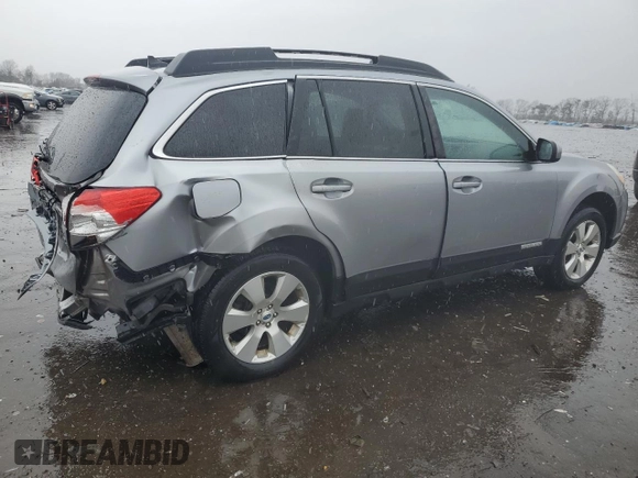 2011 Subaru Outback 3.6R Limited with VIN 4S4BRDJC8B2443322, listed as a Copart auction lot 47854105 with 182,201 mi miles and Salvage Title. Bid and sale history available at carsss.com. Image 3.