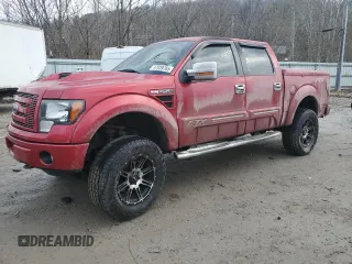 2012 Ford F-150 XL with VIN 1FTFW1EF1CFA97075, listed as a Copart auction lot 47039765 with 0 mi miles and Salvage Title. Bid and sale history available at carsss.com. Image 1.