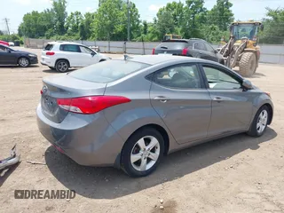 2013 Hyundai Elantra GLS with VIN 5NPDH4AE0DH309679, listed as a IAAI auction lot 42573400 with 173,948 mi miles and . Bid and sale history available at DreamBid. Image 4.