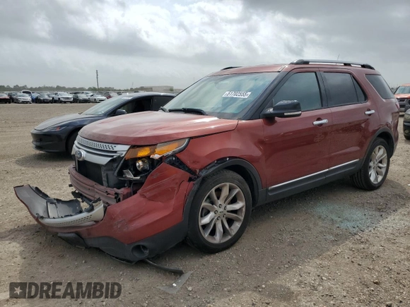 2014 Ford Explorer XLT with VIN 1FM5K7D80EGB78364, listed as a Copart auction lot 51702555 with 181,752 mi miles and Salvage Title. Bid and sale history available at carsss.com. Image 1.