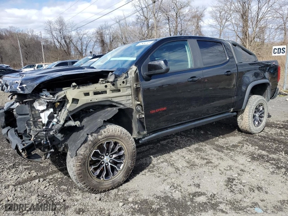 2021 Chevrolet Colorado 4WD ZR2 with VIN 1GCGTEEN5M1182222, listed as a Copart auction lot 52548235 with 41,388 mi miles and Clean Title. Bid and sale history available at carsss.com. Image 1.