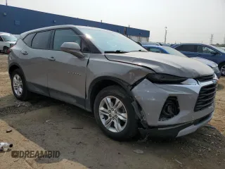 2021 Chevrolet Blazer LT z VIN 3GNKBHRS1MS567393, wystawiony jako Copart lot #59411855 z przebiegiem 53 127 mil mil oraz Szkoda całkowita • Salvage title. Historia ofert i sprzedaży dostępna na DreamBid. Obrazek 4.