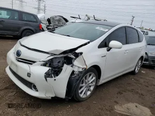 2012 Toyota Prius Two with VIN JTDZN3EU9C3150570, listed as a Copart auction lot 49437095 with 116,392 mi miles and Salvage Title. Bid and sale history available at DreamBid. Image 1.