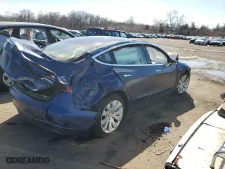2018 Tesla Model 3 Long Range Battery with VIN 5YJ3E1EB0JF056165, listed as a Copart auction lot 49080835 with 0 mi miles and Salvage Title. Bid and sale history available at carsss.com. Image 3.