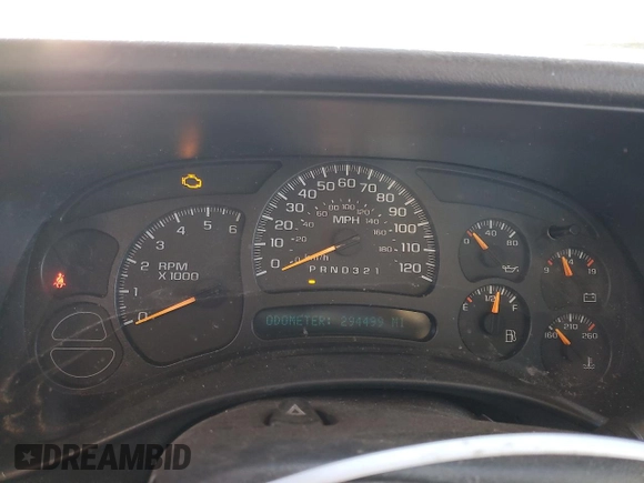 2006 Chevrolet Silverado 1500 Work Truck with VIN 1GCEC19X36Z240621, listed as a Copart auction lot 88913925 with 294,499 mi miles and Salvage Title. Bid and sale history available at carsss.com. Image 9.
