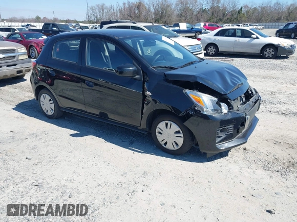 2021 Mitsubishi Mirage ES with VIN ML32AUHJ6MH006728, listed as a IAAI auction lot 41678312 with 36,631 mi miles and . Bid and sale history available at DreamBid. Image 1.