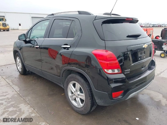 2019 Chevrolet Trax LT with VIN KL7CJLSB7KB859505, listed as a IAAI auction lot 41707416 with 74,651 mi miles. Bid and sale history available at carsss.com. Image 3.
