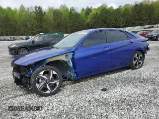 2023 Hyundai Elantra SEL with VIN KMHLS4AG0PU478394, listed as a Copart auction lot 51831975 with 13,982 mi miles and Salvage Title. Bid and sale history available at DreamBid. Image 1.