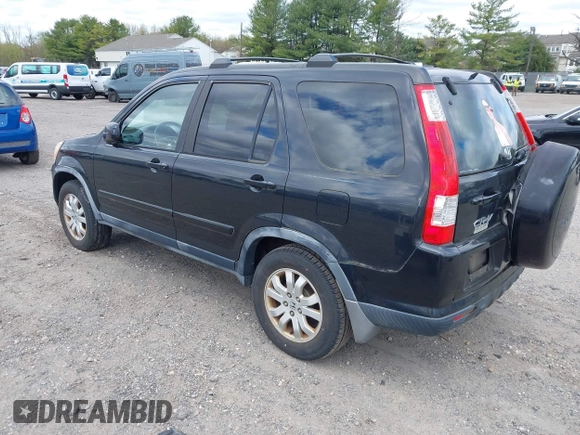2005 Honda CR-V EX SE with VIN JHLRD789X5C004752, listed as a IAAI auction lot 42057724 with 243,631 mi miles. Bid and sale history available at carsss.com. Image 3.