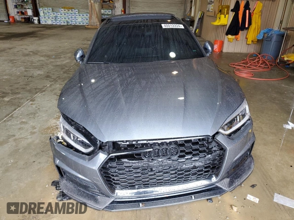 2018 Audi A5 Sportback Premium Plus with VIN WAUENCF5XJA063532, listed as a Copart auction lot 40012224 with 35,942 mi miles. Bid and sale history available at carsss.com. Image 5.