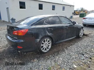 2006 Lexus IS 350 with VIN JTHBE262X62002770, listed as a Copart auction lot 50224325 with 270,328 mi miles and Salvage Title. Bid and sale history available at DreamBid. Image 3.