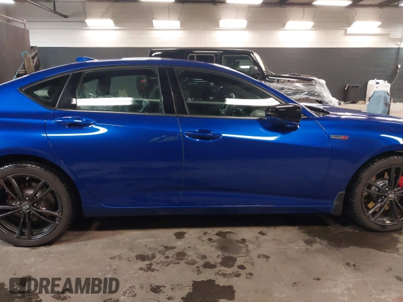2023 Acura TLX Type S with VIN 19UUB7F90PA002900, listed as a IAAI auction lot 41925259 with 11,645 mi miles and . Bid and sale history available at DreamBid. Image 14.