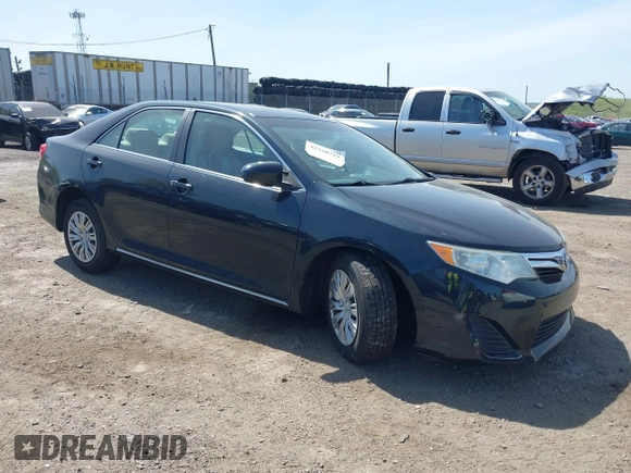 2012 Toyota Camry L with VIN 4T1BF1FK0CU599819, listed as a IAAI auction lot 42158719 with 130,038 mi miles. Bid and sale history available at carsss.com. Image 1.