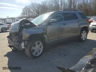 2011 GMC Terrain SLE-2 with VIN 2CTFLTE57B6372554, listed as a Copart auction lot 46315985 with 191,915 mi miles and Salvage Title. Bid and sale history available at carsss.com. Image 1.