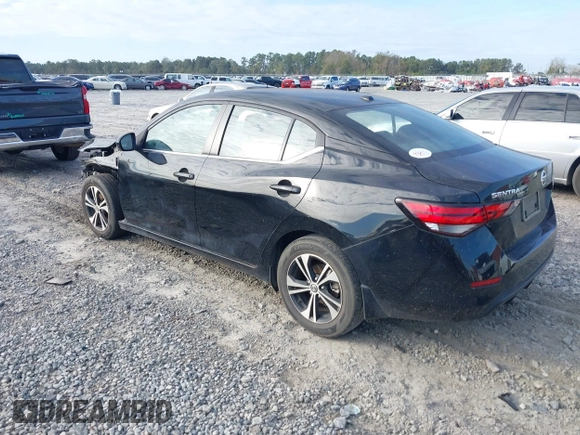 2022 Nissan Sentra SV with VIN 3N1AB8CV8NY299323, listed as a IAAI auction lot 40790960 with 33,560 mi miles and . Bid and sale history available at DreamBid. Image 3.