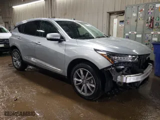 2024 Acura RDX w/Technology Package with VIN 5J8TC2H50RL025672, listed as a Copart auction lot 47412225 with 4,442 mi miles and Salvage Title. Bid and sale history available at carsss.com. Image 4.