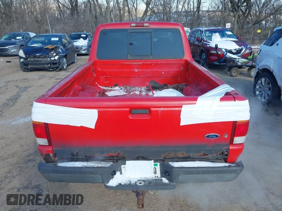 1999 Ford Ranger XL with VIN 1FTYR10V8XPB69520, listed as a IAAI auction lot 41646402 with 226,385 mi miles. Bid and sale history available at carsss.com. Image 12.