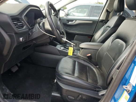 2021 Ford Escape SEL with VIN 1FMCU9H63MUA70536, listed as a Copart auction lot 59967975 with 79,389 mi miles and Salvage title. Bid and sale history available at DreamBid. Image 7.
