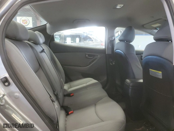 2012 Hyundai Elantra GLS PZEV with VIN KMHDH4AE7CU258259, listed as a Copart auction lot 50125935 with 154,437 mi miles and Salvage Title. Bid and sale history available at carsss.com. Image 10.