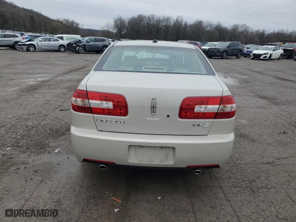 2007 Lincoln MKZ with VIN 3LNHM26T17R654208, listed as a Copart auction lot 51933025 with 123,894 mi miles and Salvage Title. Bid and sale history available at carsss.com. Image 6.