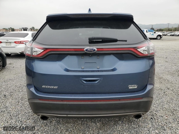 2018 Ford Edge SEL with VIN 2FMPK3J93JBC21174, listed as a Copart auction lot 50417545 with 100,461 mi miles and Salvage Title. Bid and sale history available at carsss.com. Image 6.