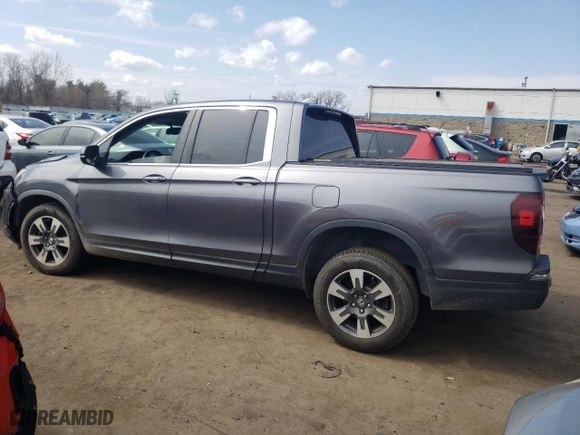 2017 Honda Ridgeline RTL-T with VIN 5FPYK3F63HB025201, listed as a Copart auction lot 52683535 with 0 mi miles and Salvage Title. Bid and sale history available at carsss.com. Image 2.