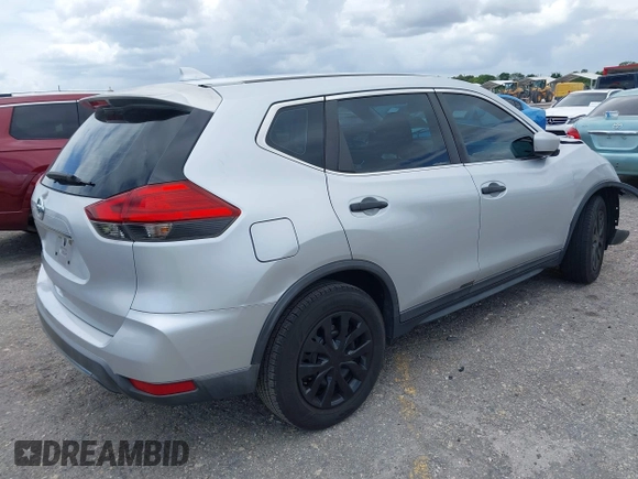 2017 Nissan Rogue SV with VIN KNMAT2MT1HP561144, listed as a IAAI auction lot 42010660 with 69,313 mi miles. Bid and sale history available at carsss.com. Image 4.