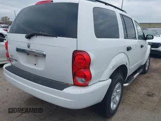 2004 Dodge Durango SLT with VIN 1D4HD48N64F152837, listed as a IAAI auction lot 41225767 with 206,761 mi miles and . Bid and sale history available at DreamBid. Image 4.