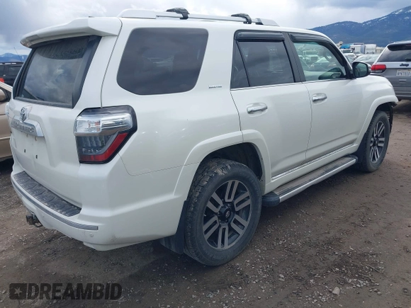2016 Toyota 4Runner Limited with VIN JTEBU5JR1G5284223, listed as a IAAI auction lot 41904840 with 208,600 mi miles and . Bid and sale history available at DreamBid. Image 4.