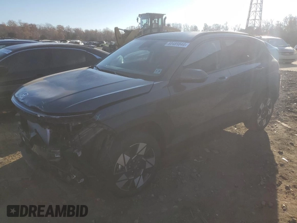 2025 Hyundai Kona SEL Convenience with VIN KM8HCCAB3SU192744, listed as a Copart auction lot 80489844 with 899 mi miles and Salvage Title. Bid and sale history available at DreamBid. Image 1.