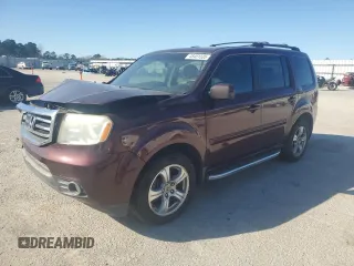 2013 Honda Pilot EX-L with VIN 5FNYF3H58DB040000, listed as a Copart auction lot 48461535 with 110,150 mi miles and Salvage Title. Bid and sale history available at carsss.com. Image 1.