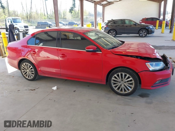 2015 Volkswagen Jetta Sedan 1.8T SE with VIN 3VWD17AJ3FM284712, listed as a IAAI auction lot 42052882 with 140,088 mi miles. Bid and sale history available at carsss.com. Image 13.