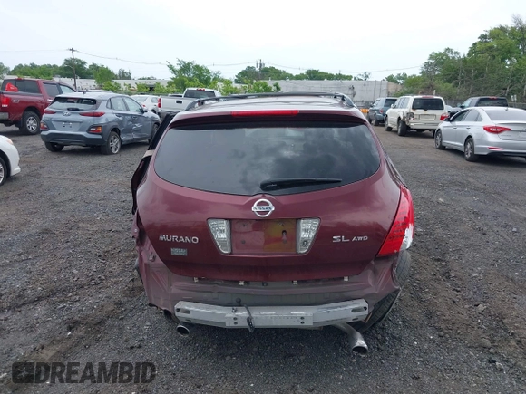 2006 Nissan Murano S z VIN JN8AZ08W66W535315, wystawiony jako IAAI lot #42353010 z przebiegiem 111 708 mil mil oraz . Historia ofert i sprzedaży dostępna na DreamBid. Obrazek 16.