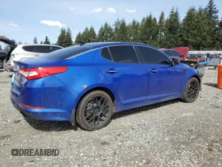 2013 Kia Optima SX with VIN 5XXGR4A65DG153959, listed as a Copart auction lot 52216175 with 112,332 mi miles and Salvage Title. Bid and sale history available at carsss.com. Image 3.