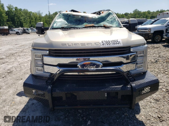 2017 Ford F-350 Platinum with VIN 1FT8W3BT8HEE00252, listed as a Copart auction lot 57881055 with Not provided miles and Non repairable. Bid and sale history available at DreamBid. Image 5.