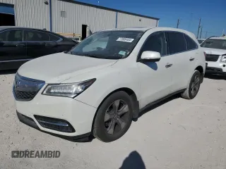 2016 Acura MDX z VIN 5FRYD4H29GB014297, wystawiony jako Copart lot #77008484 z przebiegiem 162 556 mil mil oraz Szkoda całkowita • Salvage title. Historia ofert i sprzedaży dostępna na DreamBid. Obrazek 1.