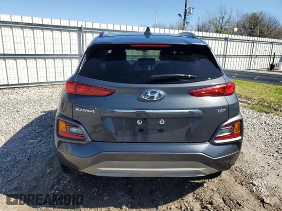 2020 Hyundai Kona Limited with VIN KM8K33A5XLU410194, listed as a Copart auction lot 50244355 with 113,097 mi miles and Clean Title. Bid and sale history available at carsss.com. Image 6.