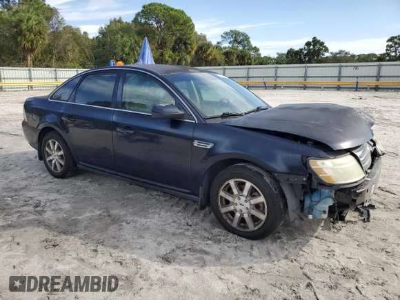2008 Ford Taurus SEL with VIN 1FAHP24W58G181887, listed as a Copart auction lot 79811954 with 178,850 mi miles and Salvage Title. Bid and sale history available at carsss.com. Image 4.