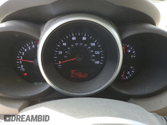 2012 Kia Soul + with VIN KNDJT2A64C7401735, listed as a Copart auction lot 48199655 with 119,693 mi miles and Salvage Title. Bid and sale history available at carsss.com. Image 9.