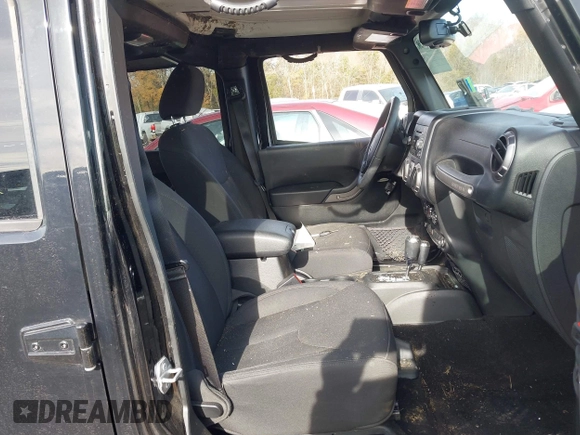 2017 Jeep Wrangler Unlimited Sport with VIN 1C4BJWDG7HL745466, listed as a IAAI auction lot 41040828 with 86,269 mi miles. Bid and sale history available at carsss.com. Image 5.