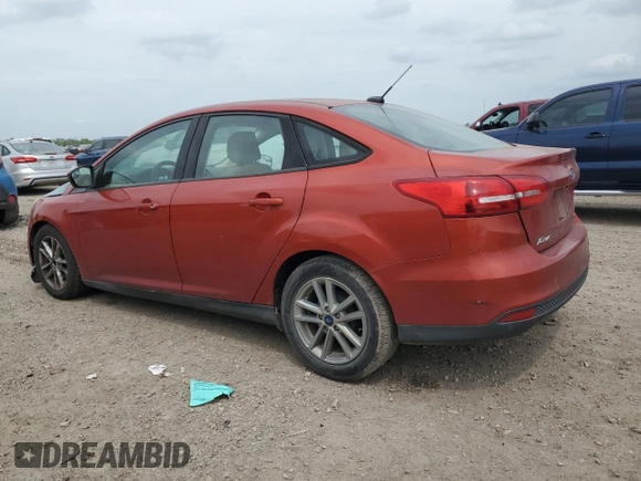 2018 Ford Focus SE with VIN 1FADP3F21JL316763, listed as a Copart auction lot 50241445 with 104,830 mi miles and Salvage Title. Bid and sale history available at carsss.com. Image 2.