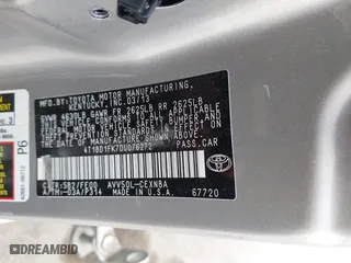 2013 Toyota Camry Hybrid LE with VIN 4T1BD1FK7DU076272, listed as a IAAI auction lot 41886449 with 147,116 mi miles. Bid and sale history available at carsss.com. Image 9.