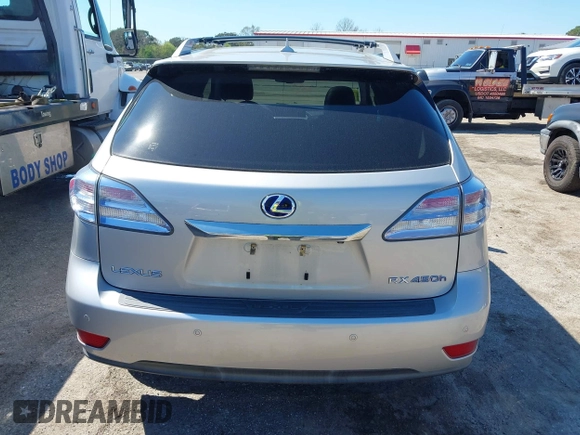 2010 Lexus RX 450h with VIN JTJBC1BAXA2031819, listed as a IAAI auction lot 41684652 with 103,060 mi miles and . Bid and sale history available at DreamBid. Image 17.