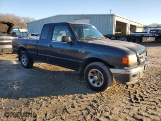 2002 Ford Ranger XL with VIN 1FTYR14U12PA85940, listed as a Copart auction lot 44300555 with 159,650 mi miles and Salvage Title. Bid and sale history available at carsss.com. Image 4.